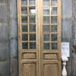 Antique French Double Doors (48.5x100) 12 Pane Glass Doors, European Doors G155