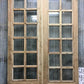 Antique French Double Doors (48.5x100) 12 Pane Glass Doors, European Doors G155