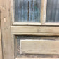 Antique French Double Doors (48.5x100) 12 Pane Glass Doors, European Doors G155