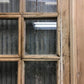 Antique French Double Doors (48.5x100) 12 Pane Glass Doors, European Doors G155