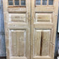 Antique French Double Doors (43.5x101) 8 Pane Glass Doors, European Doors G157