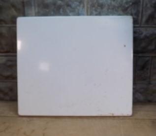 White Porcelain Table Top Panel, Kitchen Cupboard, Hoosier Cabinet Enamel A11,