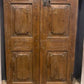 Vintage Indian Garden Gates, Carved Teak Metal Doors, Architectural Salvage A108