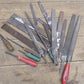 Rasp File Metal Craft Woodworking Vintage Tool Lot Assorted Machinist Mechanic d