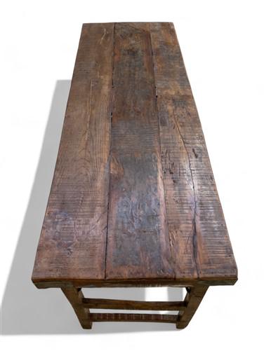 Rustic Folding Table, Vintage Dining Room Table, Kitchen Island, Sofa Table, B73