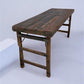 Rustic Folding Table, Vintage Dining Room Table, Kitchen Island, Sofa Table, B89