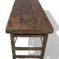 Rustic Folding Table, Vintage Dining Room Table, Kitchen Island, Sofa Table, B73