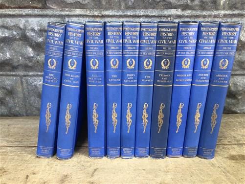 1912 Photographic History of The Civil War, Semi Centennial 10 Volume Set C