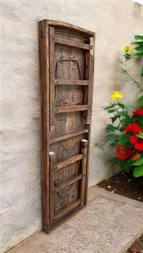 Rustic Folding Table, Vintage Dining Room Table, Kitchen Island, Sofa Table, B78