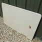 White Porcelain Vintage Table Top Panel, Kitchen Cupboard Hoosier Enamel A27