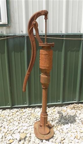 Well Water Pump, Cast Iron Cistern, Windmill Pitcher Pump, Modern Iron Works, GO