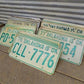 Set of 50 License Plates Multi State Lot Vintage Automobile Car Truck Tags jf