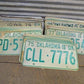 Set of 50 License Plates Multi State Lot Vintage Automobile Car Truck Tags jf