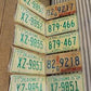 Set of 50 License Plates Multi State Lot Vintage Automobile Car Truck Tags jg