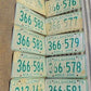 Set of 50 License Plates Lot Vintage Oklahoma Automobile Car Truck Tags iv