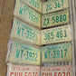 Set of 50 License Plates Lot Vintage Automobile Car Truck Tags ip