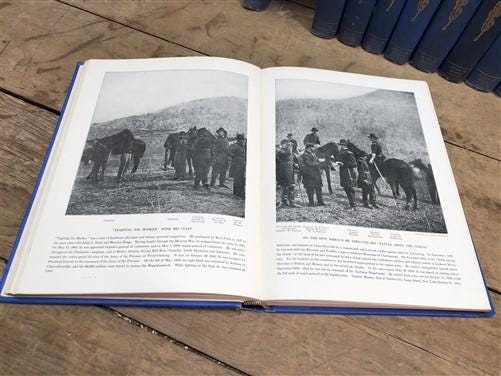 1912 Photographic History of The Civil War, Semi Centennial 10 Volume Set B