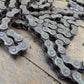 Sections Old Rusty Thick Chain Salvaged Iron Barn Find Metal Art Steampunk a