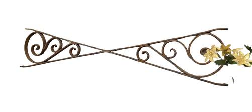 Cast Iron Bracket Sign Holder Hanger Architectural Salvage Gas Oil Vintage B