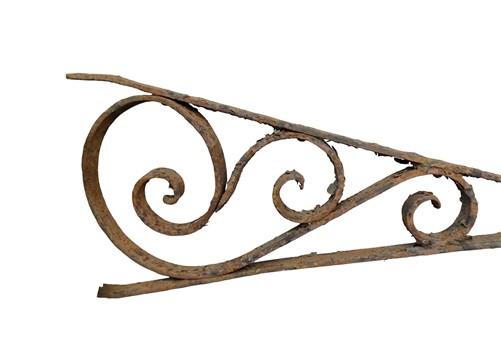 Cast Iron Bracket Sign Holder Hanger Architectural Salvage Gas Oil Vintage B