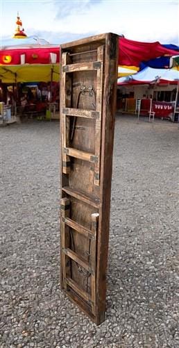 Rustic Folding Table, Vintage Dining Room Table, Kitchen Island, Sofa Table, B95