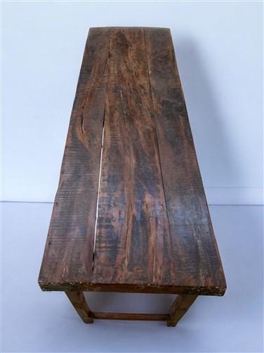 Rustic Folding Table, Vintage Dining Room Table, Kitchen Island, Sofa Table, B97