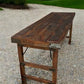 Rustic Folding Table, Vintage Dining Room Table, Kitchen Island, Sofa Table, B92