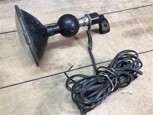 1920s Fyrac Pistol Grip Windshield Spotlight, Auto Hot Street Rod Accessory