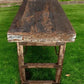 Rustic Folding Table, Vintage Dining Room Table, Kitchen Island, Sofa Table B100