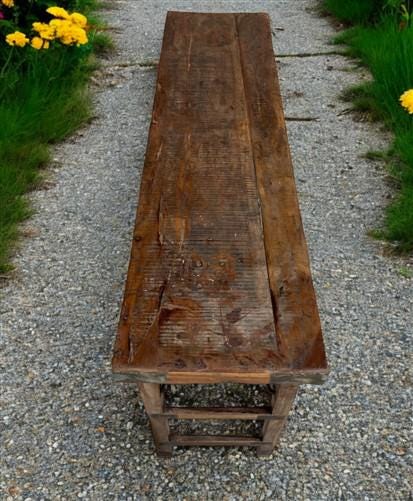 Rustic Folding Table, Vintage Dining Room Table, Kitchen Island, Sofa Table, B96