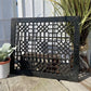 Ornate Art Deco Cast Iron Grate Vintage Wall Floor Fireplace Register Vent A6