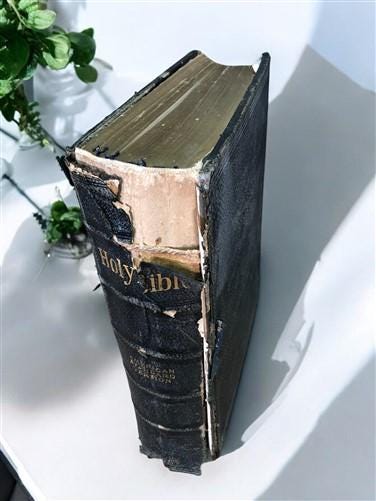 1901 Antique Holy Bible American Standard Ed., 1915 Augusta Christian Church