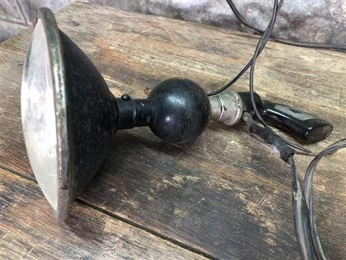 1920s Fyrac Pistol Grip Windshield Spotlight, Auto Hot Street Rod Accessory