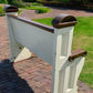 Vintage Wooden Church Pew, Porch Bench, Entry Foyer Bench, Dining Seating, C19