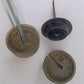 Round Hanging Small Scale Weights, Vintage Metal Industrial Fairbanks Morse A82