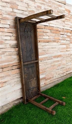 Rustic Folding Table, Vintage Dining Room Table, Kitchen Island, Sofa Table B100