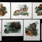 10 Richard Timm Signed Prints, 28x22 Wade Collection Lithograph Plates 11-20