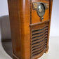 1940 Zenith Model 10S464 Radio, Vintage Floor Model, Wooden Cabinet Tube Radio