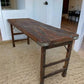 Rustic Folding Table, Vintage Dining Room Table, Kitchen Island, Sofa Table, B90