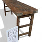 Rustic Folding Table, Vintage Dining Room Table, Kitchen Island, Sofa Table, B77