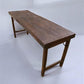 Rustic Folding Table, Vintage Dining Room Table, Kitchen Island, Sofa Table, B76