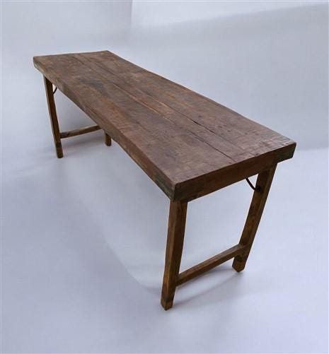 Rustic Folding Table, Vintage Dining Room Table, Kitchen Island, Sofa Table, B76