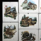 10 Richard Timm Signed Prints, 28x22 Wade Collection Lithograph Plates 31-40