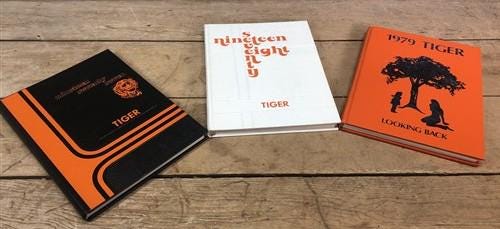 1977 1978 1979 Beardstown High School, Tiger Yearbooks Beardstown Illinois 1970s