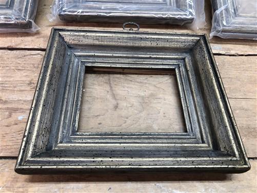 12 Gold Wood 4.5x3.5 Picture Photo Frames with Glass, Art Craft Supplies A