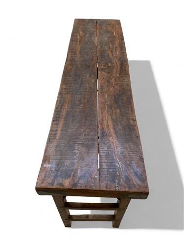 Rustic Folding Table, Vintage Dining Room Table, Kitchen Island, Sofa Table, B77