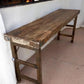 Rustic Folding Table, Vintage Dining Room Table, Kitchen Island, Sofa Table, B99