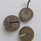 Round Hanging Small Scale Weights, Vintage Metal Industrial Fairbanks Morse A82