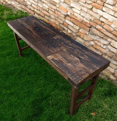 Rustic Folding Table, Vintage Dining Room Table, Kitchen Island, Sofa Table B100