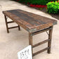 Rustic Folding Table, Vintage Dining Room Table, Kitchen Island, Sofa Table, B94